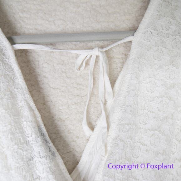 New! City Chic Holland Maxi Tiered Dress‎ ivory white, plus size 16 - Picture 14 of 16